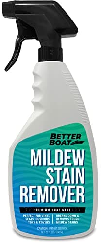 Stain Remover Cleaner, 22 Fl Oz, for Boat Seats, Fabric, Canvas, Carpet, and Vinyl, Removes Stains from Boats, RVs, Cars, Bathrooms, Shower Walls, Patio Furniture, and Pillows, Spray Formula