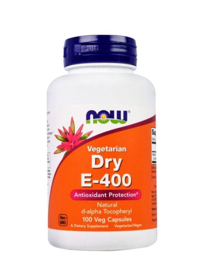 Dry E-400 Dietary Supplement - 100 Capsules