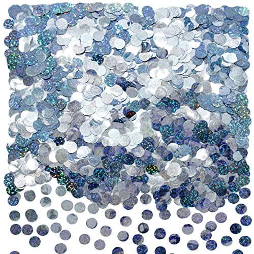 Sparkle Metallic Foil Confetti Dots Circles Scatter Wedding Graduation Birthday Party Decorations 60g