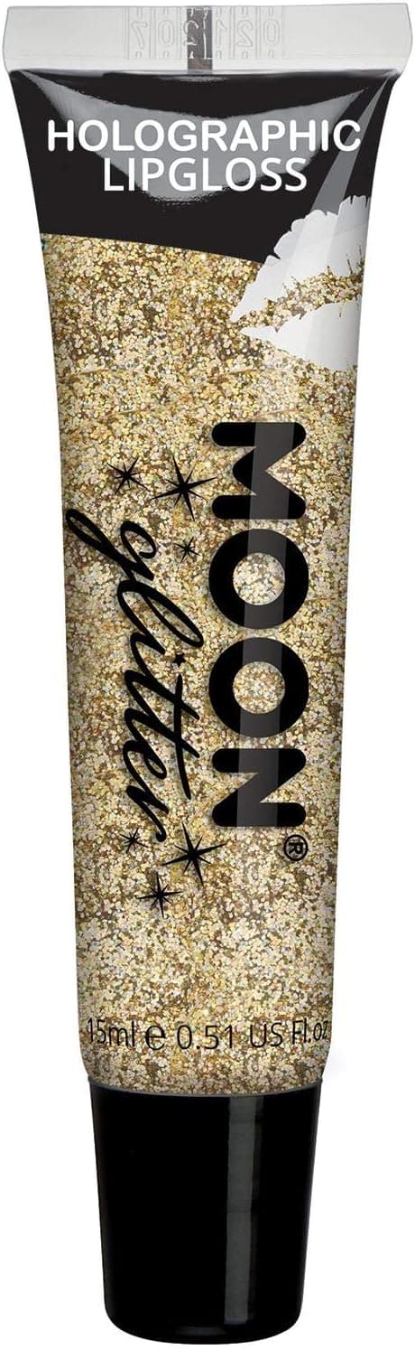Holographic Glitter Lipgloss by Moon Glitter 15ml Pink