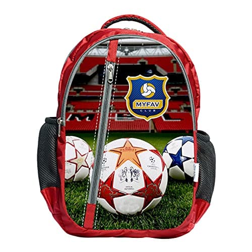 MY FAV 30L Printed Backpack | Lightweight Casual Backpack for School; College & Sports | Travel Bag for Boys & Girls | Spacious Outdoor Daypack with Durable Build(46x33x21 cm)