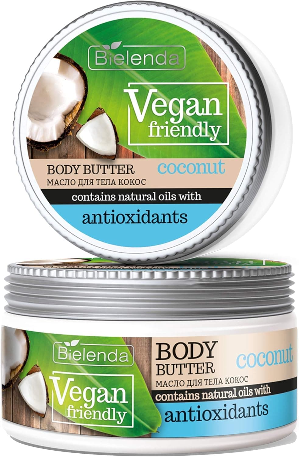 Bielenda Vegan Friendly Actively Take Care Of The Skin Tone Moisturize And Soften It Restoring The Extraordinary Smoothness And Elasticity Vegan Friendly Coconut Body Butter 250 ml