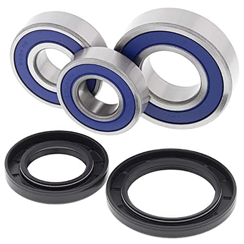 All Balls Racing Wheel Bearing Kit 25-1703 Compatible With/Replacement For Yamaha FJ09 2015-2016, FZ07 2015-2017, FZ09 2014-2017, MT07 2018, MT09 (EURO) 2014, MT09 2018, XSR700 2018