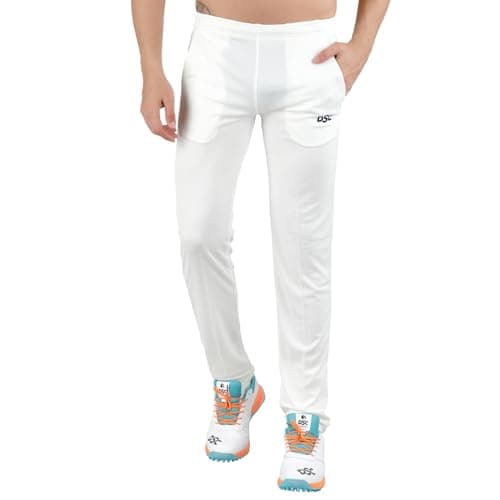DSC 1500304 Passion Polyester Cricket Pant XX-Large (White/Navy)