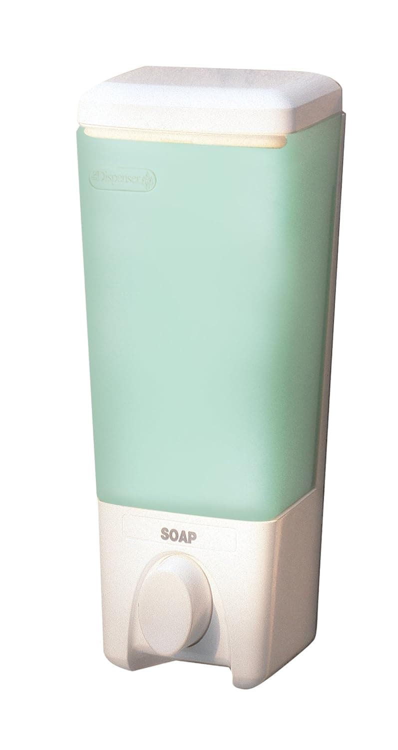 Better Living Products 72150 Clear Choice 1-Chamber Shower Dispenser, White