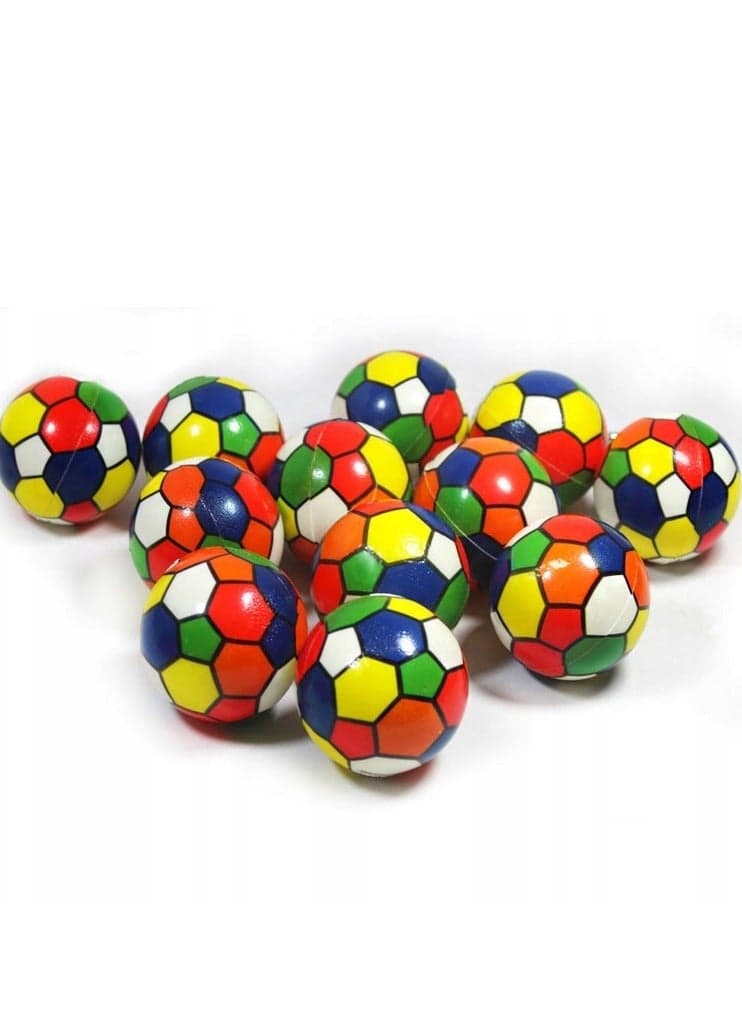 12 PCS Football Squeeze Stress Balls Playset for Kids - Gift for Boys/Girls - Educational Toys - Office Desk Stress Relievers - Fun Team Building Games - Develop Fine Motor Skills