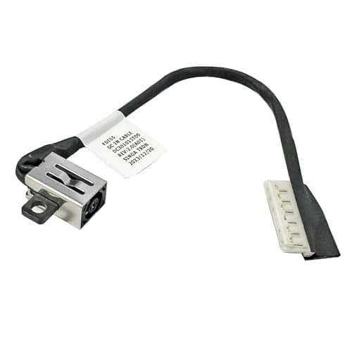 Jintai DC Power Jack Charging Port Cable Replacement for Dell Inspiron 15 3525 3515 3405 3501 3505 5593 3510 P90F005 Vostro 15 3500 3501 Inspiron 17 3793 4VP7C DC301015Q00 DC301015T00 04VP7C 4VP7C