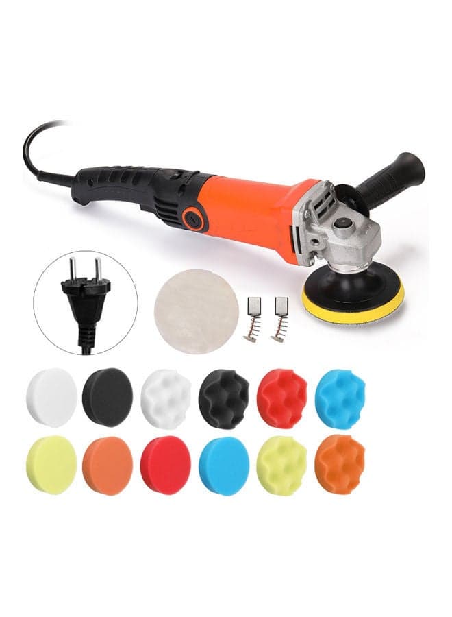 Adjustable Speed Car Electric Polisher Machine Kit - 1200W