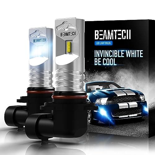 BEAMTECH H10 Fog Light Bulb,CSP Chips 6500K 800 Lumens Xenon White Extremely Super Bright of 2