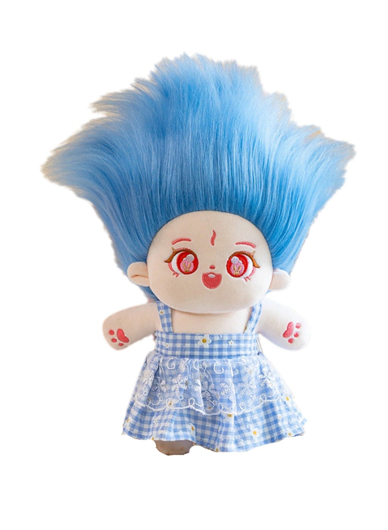 30 CM Cartoon Cute Skirt Little Girl Plush Toy Soft Stuffed Doll For Girls And Boys All Ages Gift (Style C)