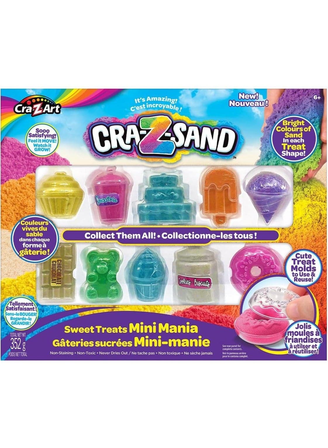 Cra-Z-Sand Mini Mania Sensory Sand