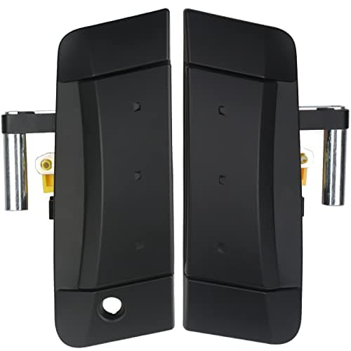 APPERFiT Pair Exterior Door Handle (Matte Black) for 350Z 2003 2004 2005 2006 2007 2008 2009