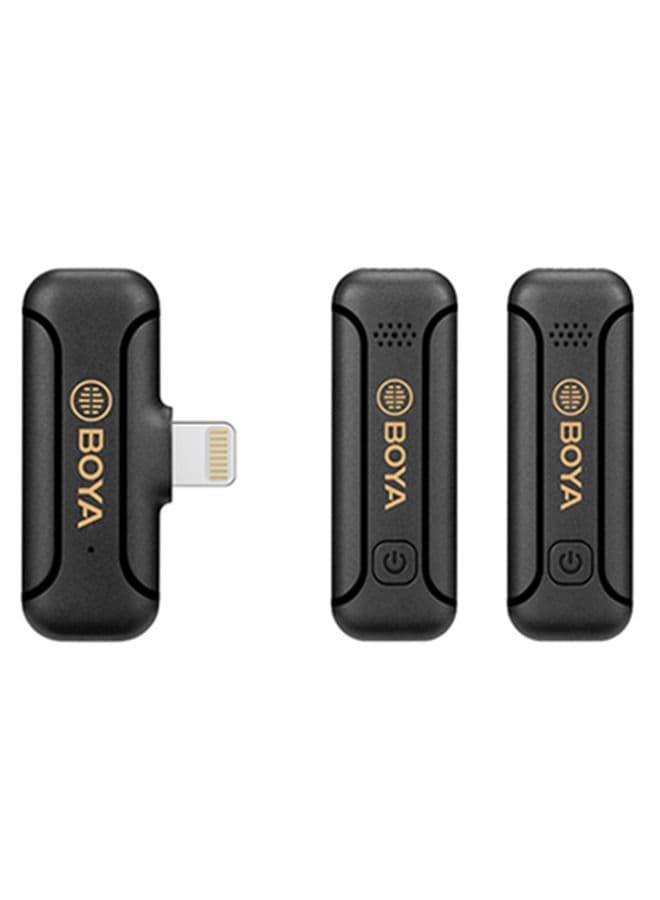 BY-WM3T2-D2 2.4G Mini 2.4GHz Wireless Microphone compatible with iOS devices