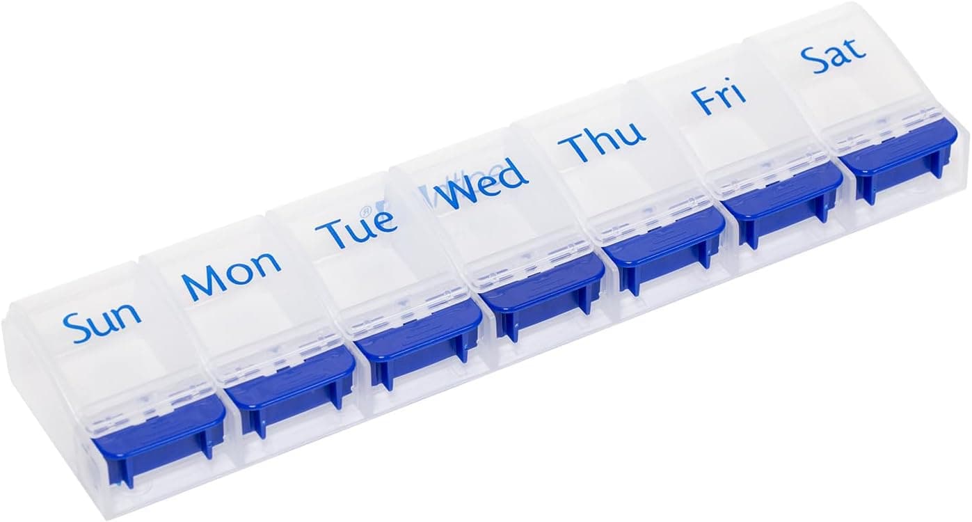 Pill Box Organizer for OTC Medicine - 7 Days