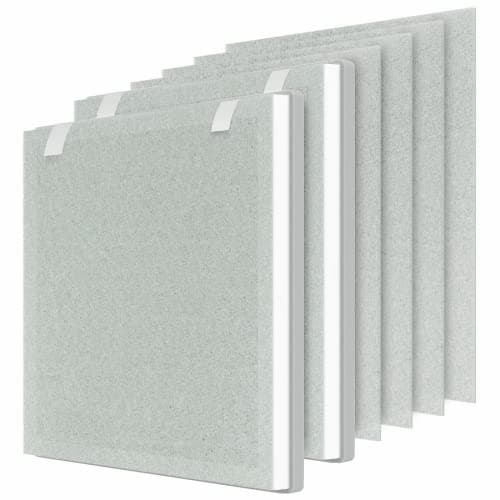GoKBNY Vital 100 True HEPA Replacement Filter Compatible with Vital 100 Purifier Part Number Vital 100RF Two2 3In1 HEPA Filters Four4 Extra PreFilters