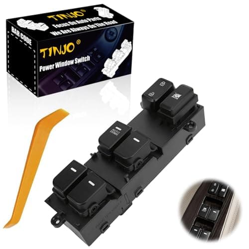 93570-2T000 Front Left Power Control Window Switch Driver Compatible with 2010-2013 Kia Optima Replace# 935702T000, Driver Side Electric Master Window Switch Replacement for Optima 2010 2011 2012 2013