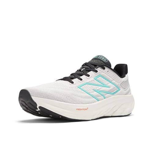 New Balance Men's M1080AFF Running Shoe, Grey Matter/Cyber Jade/Black, 8.5 Wide