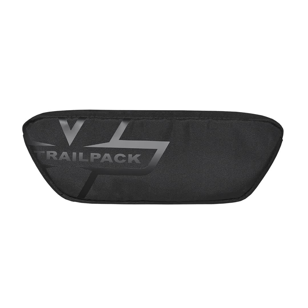 ViaTerra Handlebar Trailpack I 12L Black Windshield Pouch I Universal Fit for Any Motorbike Dirt Bike Snow Bike