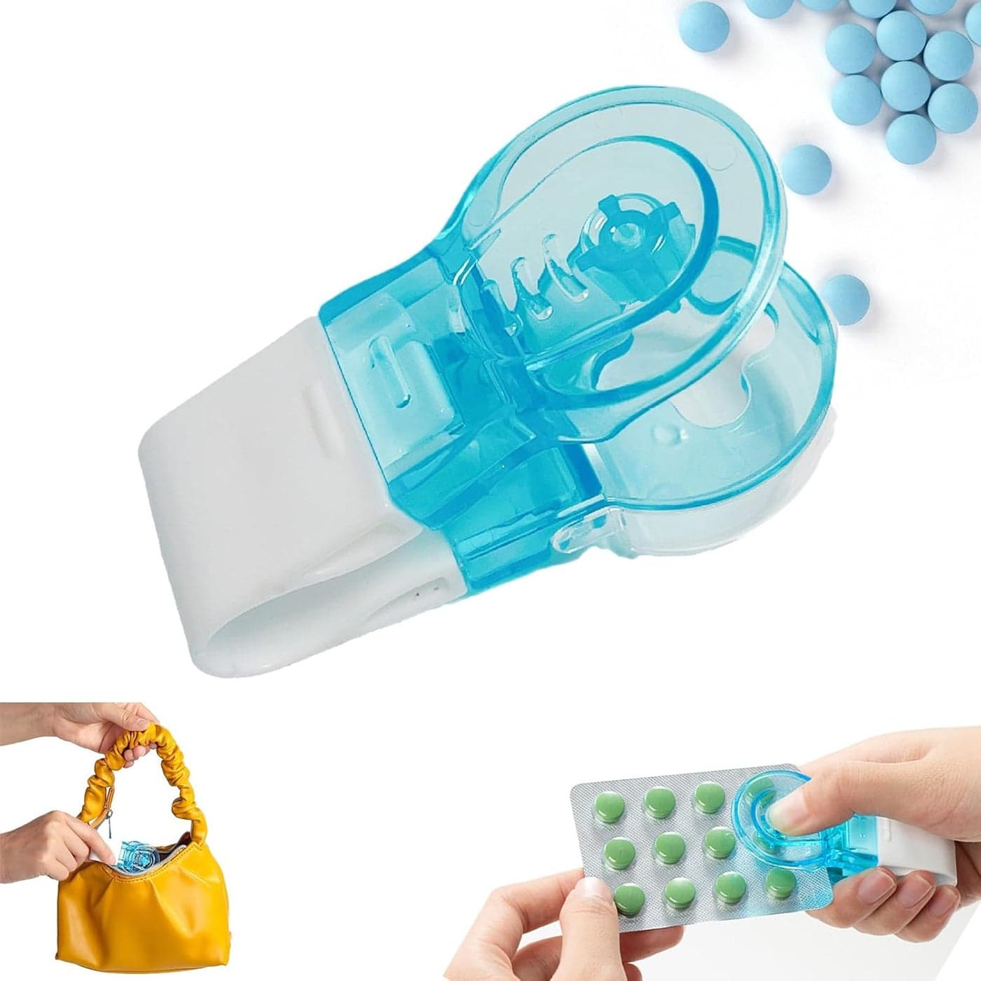 Portable Pill Taker Tool for Adults