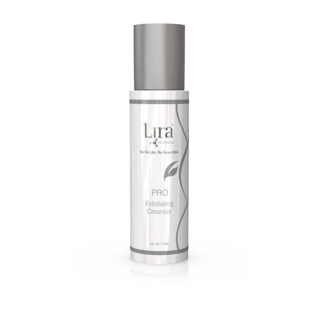 Lira Clinical PRO Exfoliating Face Cleanser Brightening Facial Wash with Salicylic Acid 6 Oz