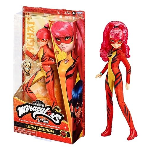 Miraculous Lady Dragon Miraculous Shanghai Movie 105 Fashion Doll with Accessories by Playmates Toys