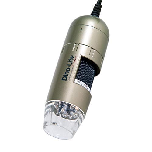 Dino-Lite USB Digital Microscope AM4111T - 1.3MP, 20x - 50x, 200x Optical Magnification, Microtouch, Windows/Mac Software Included