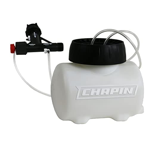 Chapin 4710 1-Gallon HydroFeed in-Line Fertilizing Injection System for Sprinklers and Direct Hose Use, 1-Pack, Translucent White