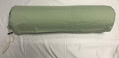 Therapist's Choice® Microfiber Bolster Cover with Drawstring Closure, Soft & Durable, Size: 6" x 27" (Cover Only, Bolster Not Included) (Sage)