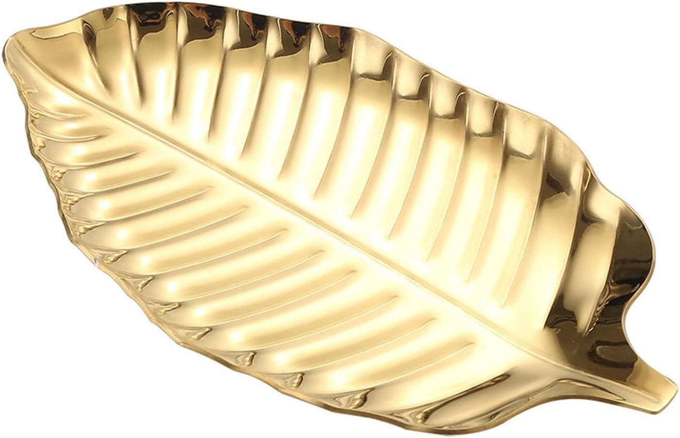 SYCOOVEN Gold Spoon Rest for Kitchen Counter Stainless Steel Leaf Spoon Holder Spoon Rest for Stove TopCoffee Spoon Rest Utensil Rest Dessert Jewelry Storage RackCOLORgold 669 x 366inch