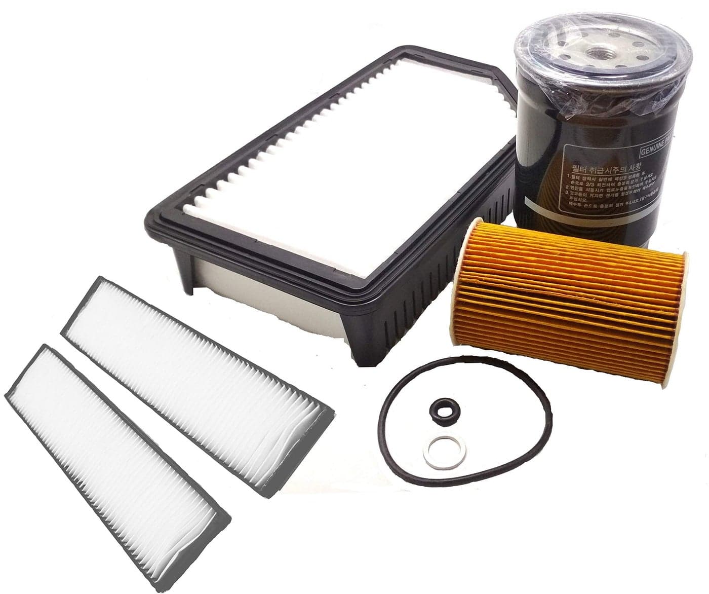 OGLS Air + Oil + AC + Diesel Filter Set of 4 PCS Compatible With I20