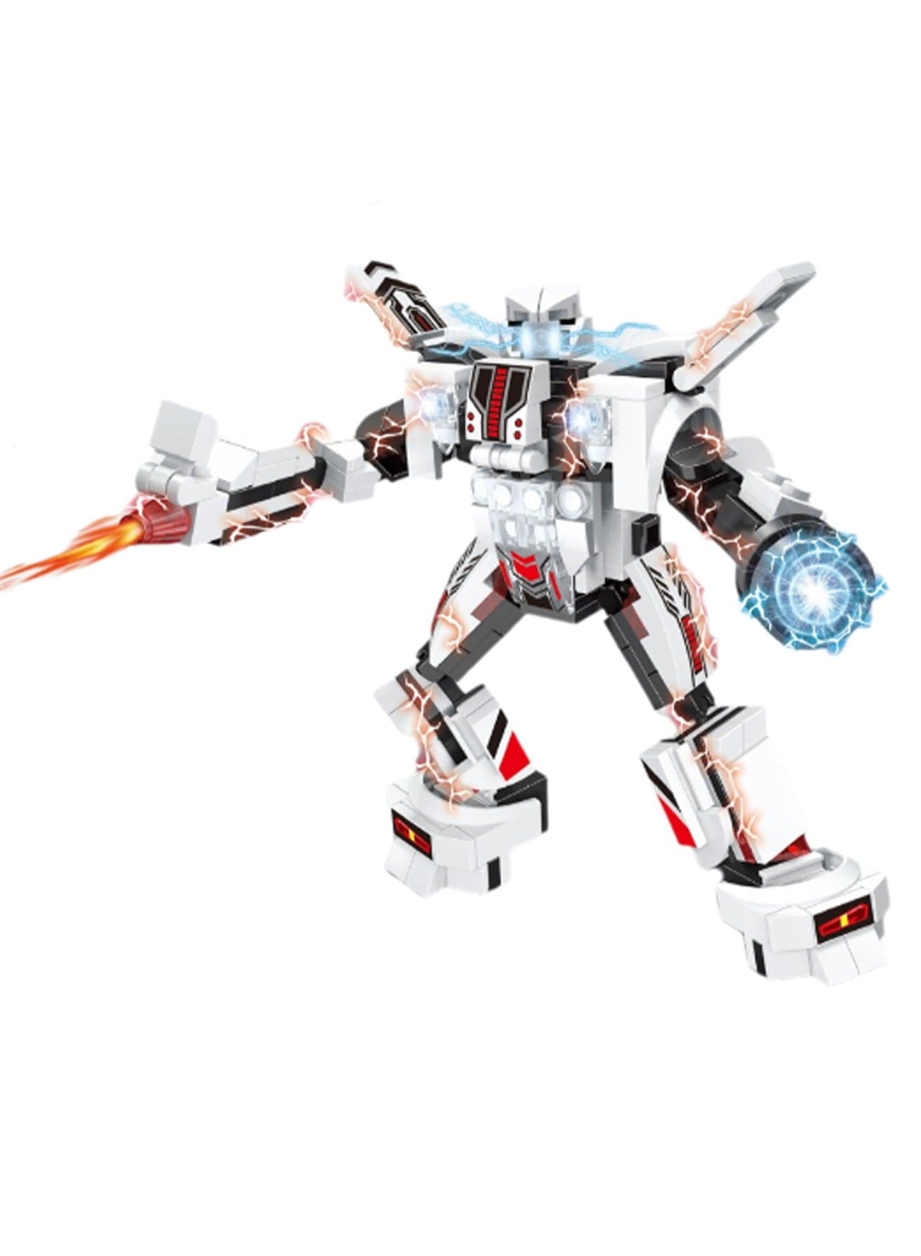 White Racing Team 331 Piece Building Blocks Assembly Kit And Engineering Toy For Boys And Teens Good For Gift Giving