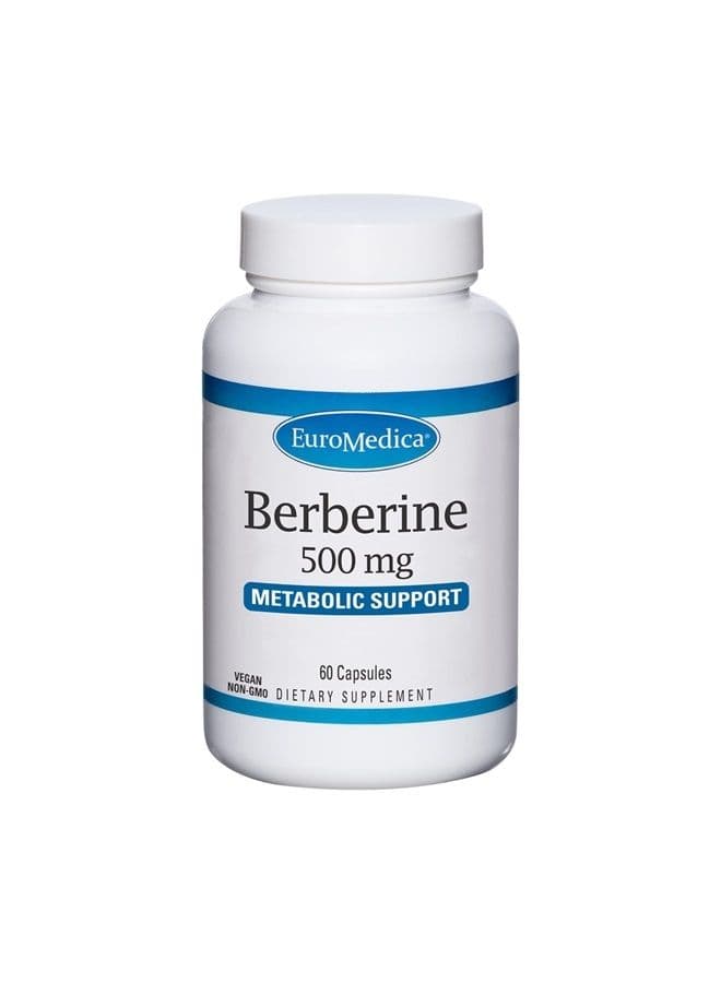 EuroMedica Berberine 500 mg - 60 Capsules