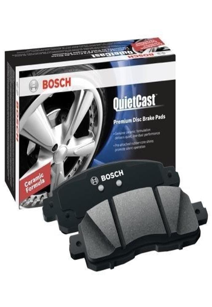 BOSCH BC945 QuietCast Premium Ceramic Disc Brake Pad Set - Compatible With Select Jeep Grand Cherokee; FRONT