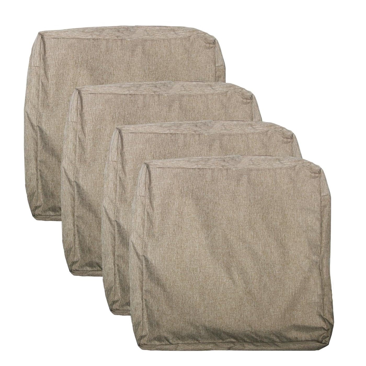youngseahome Patio Seat Cushion CoversWashable Slip Covers ReplacementWaterproof Outdoor Furniture Chair Cushion Pillow Seat Cover for CouchGardenSofaFlax242244 Covers Only