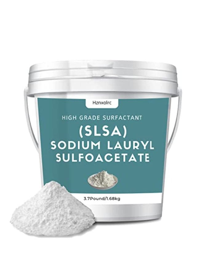 37 Pound SLSA Powder for Making Bath Bombs Premium SLSA Sodium Lauryl Sulfoacetate Powder Amazing Bubbles Gentle on Skin Suitable for Making Bath Bombs Bath Truffles and More
