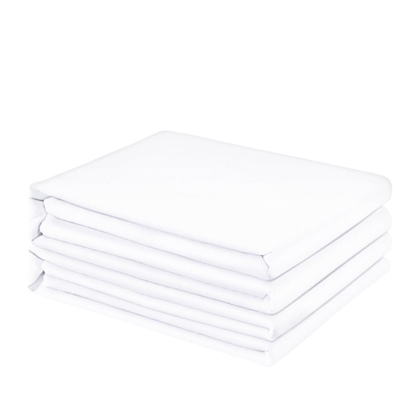 FreshCulture Twin XL Flat Sheets Only 2 Pack Hotel Quality Flat Bed Sheets Brushed Microfiber Ultra Soft Breathable WrinkleFree Easy Care Flat Sheets Only Twin XL Size White