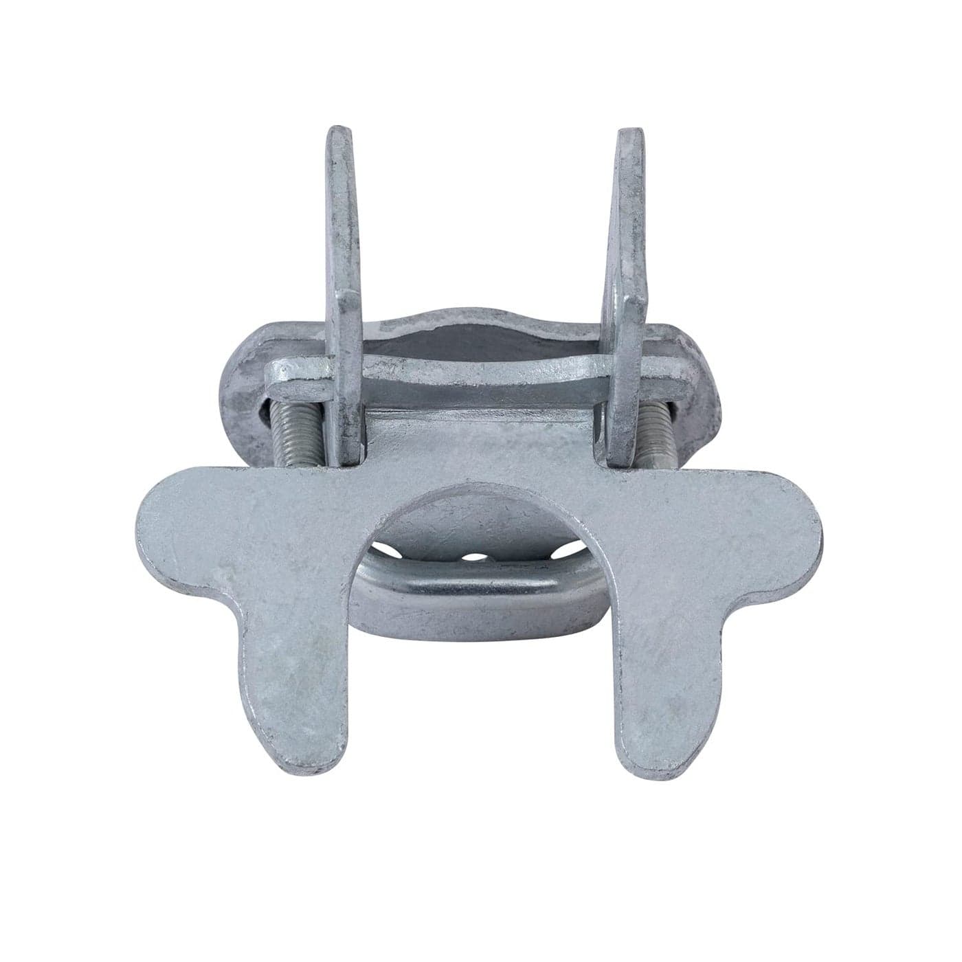 VIVIDA Dog Kennel Gate Latch 138 Butterfly Gate Latches 138 Chain Link Fence Parts Galvanized Steel UBolt Nuts Included 1 PCS
