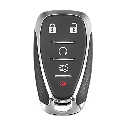 X AUTOHAUX 5 Button Car Keyless Entry Remote Control Replacement Key Fob Proximity Smart Fob HYQ4AA for Chevrolet Sonic 2017-2019 315MHz 46 Chip