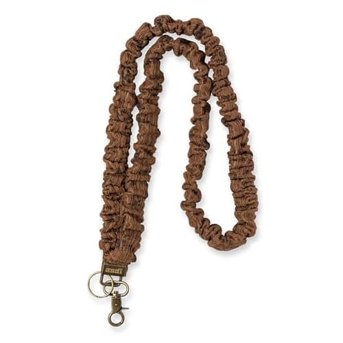 ANDI Neck Lanyard For Women - Scrunchie Cute Lanyard for Keys, Id Card Holder, Wallet - Aesthetic Long Lanyard (Birch Textured)