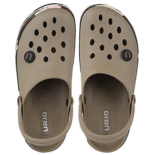 URJO Khakhi Clogs - 8 UK (42 EU) (Men_CAMO)