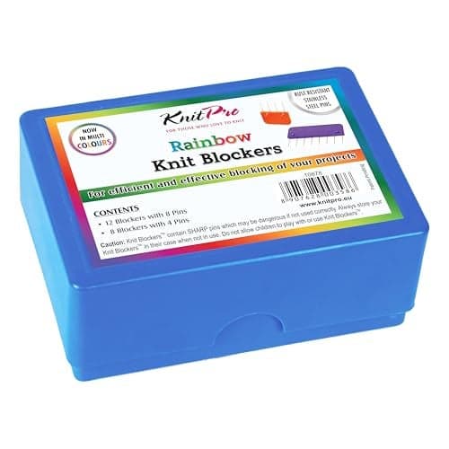 KnitPro KP10878 Rainbow Knit BLOCKERS PK20 Assorted