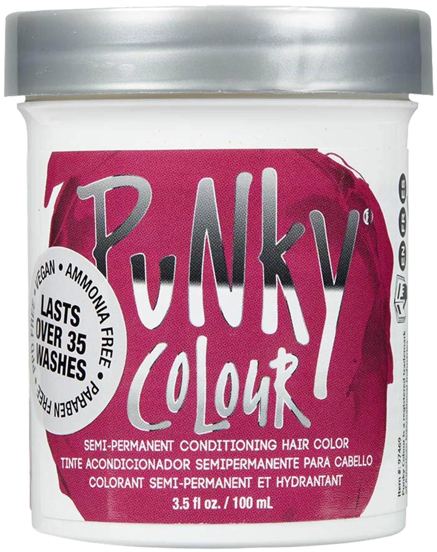 Punky Rose Red Semi Permanent Conditioning Hair Color 35oz