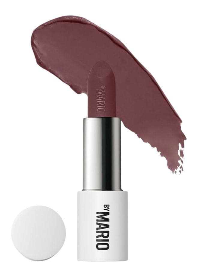 MAKEUP BY MARIO Ultra Suede™ Lipstick 3.5g – Shade Amanda - Deep Plum, Comfortable Wear, High-Pigment, Velvety Matte Finish Lipstick