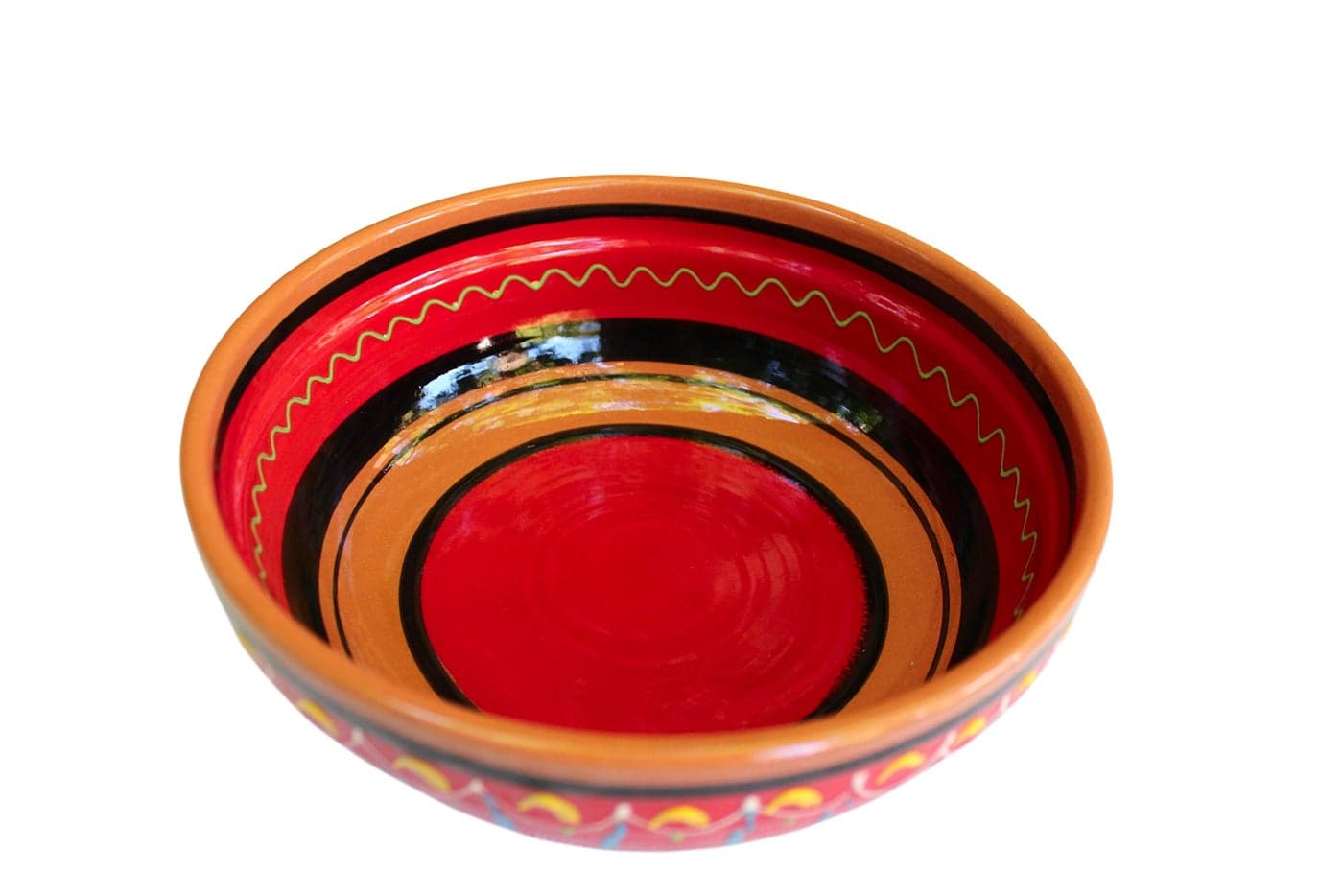 Cactus Canyon Ceramics Spanish Terracotta Deep Serving Dish