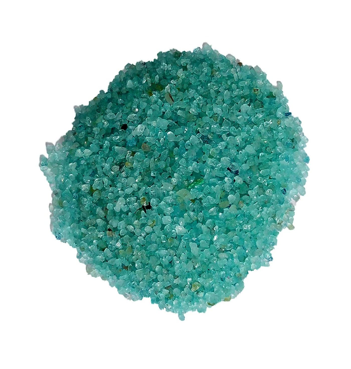 Maalavya Sugar Size Crystal Sand for Home and Garden Decor, Aquarium Substrate (Sky Blue, 2.5 Kg)