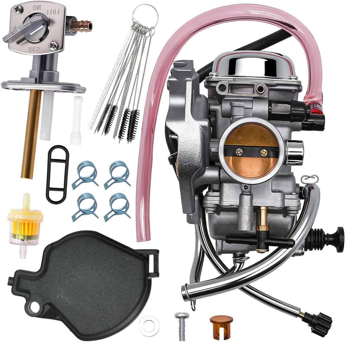 Rebuiman 15003-1446 Carburetor for Kawasaki Prairie 400 KVF400 and Bayou 400 KLF400