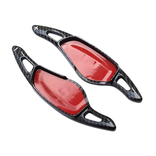 Erivis Steering Wheel Paddle Shifter Extension for BMW X3 X5 X1 X7 X6 X4 X7 Z4 M 3 5 6 7 8 228i 330i 430i 530i G Series Accessories Steering Wheel Paddle Shifters CoverABSCarbon Fiber Pattern