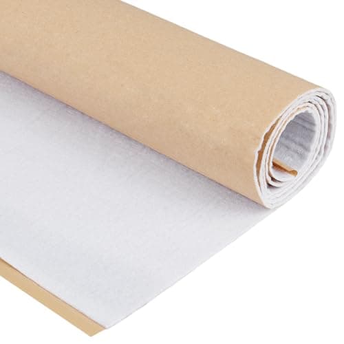 BENECREAT SelfAdhesive Cotton Interlining 45mm Thick 19x41 Inch Sewing Interfacing Fabric for Quilting Apparel Crafts Washable Wadding Stabilizer