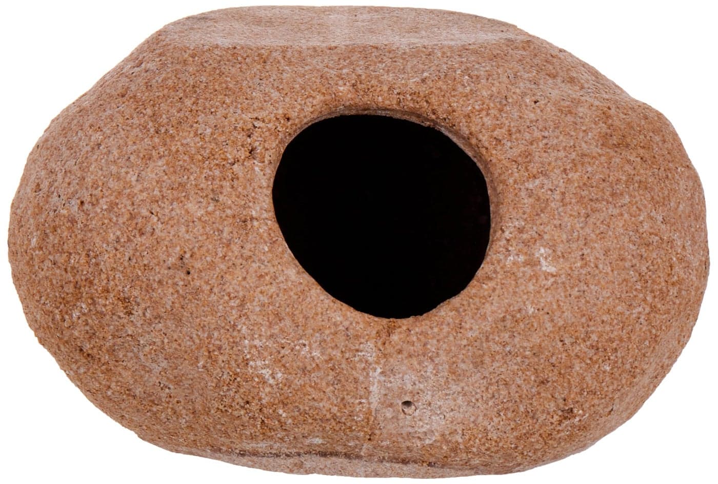 Penn Plax The Reptology Granite Stone HideAway Aquariums and Terrarium Decor For Small Animals Extra Large Size