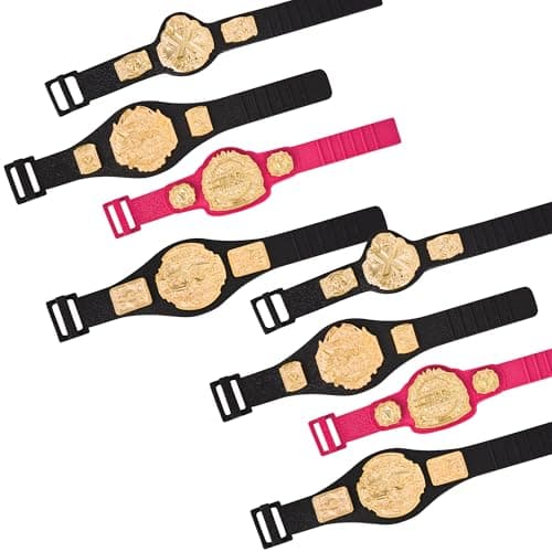 TNA Set of 8 Jakks Action Figure Belts